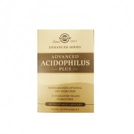 Φόρμουλα Προβιοτικών Advanced Acidophilus Plus Solgar 60 caps