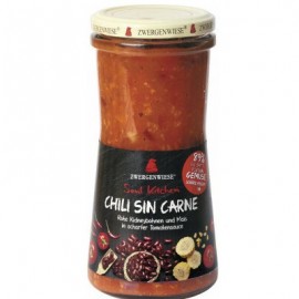 Βιολογική Σάλτσα με Τσίλι Καρνέ Chili Sin Carne Zwergenwiese 410 gr