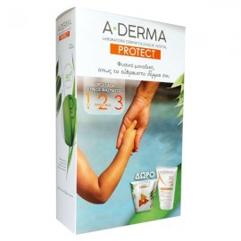 Promo Αντηλιακό για Πρόσωπο και Σώμα Ατοπικό και Ξηρό Δέρμα Protect AD SPF50+ 150ml &  Δώρο Τσαντάκι Μεταφοράς  A-Derma