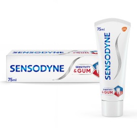Sensodyne Οδοντόκρεμα για Ευαίσθητα Δόντια και Ούλα που αιμορραγούν Sensitivity & Gum 75ml