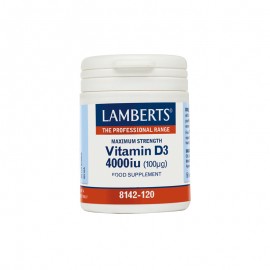 Lamberts Βιταμίνη D3 Vitamin D3 4000IU 30tabs