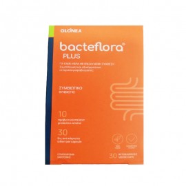 Προβιοτικά και Πρεβιοτική Ινουλίνη Bacteflora Plus Holistic Med 30 caps