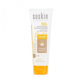 Αντηλιακή Κρέμα για Πρόσωπο & Σώμα για Ενήλικες & Παιδιά Sun Guard Smooth Cream SPF50+  Soskin 125ml