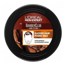 LOreal Men Expert  Κερί Styling για Μαλλιά & Μούσια Barber Club Slicked Hair Fixing Wax 75ml
