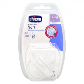 Chicco Πιπίλα Σιλικόνης 16-36m  Physio Soft 1 unit