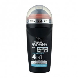 LOreal Men Expert Ανδρικό Αποσμητικό για 48ωρη Προστασία Roll-On Carbon Protect 4in1