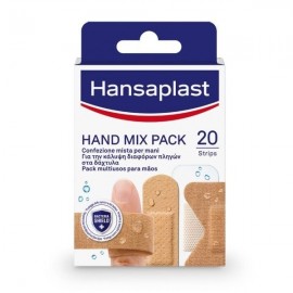 Hansaplast Πακέτο Επιθεμάτων με 5 Διαφορετικά Μεγέθη  Hand Mix Pack 20τμχ