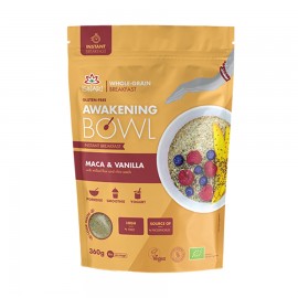 Iswari Βιολογικό Μείγμα Για Πρωινό Χωρίς Γλουτένη με Maca και Βανίλια Awakening Bowl Vegan Maca Vanilla 360gr