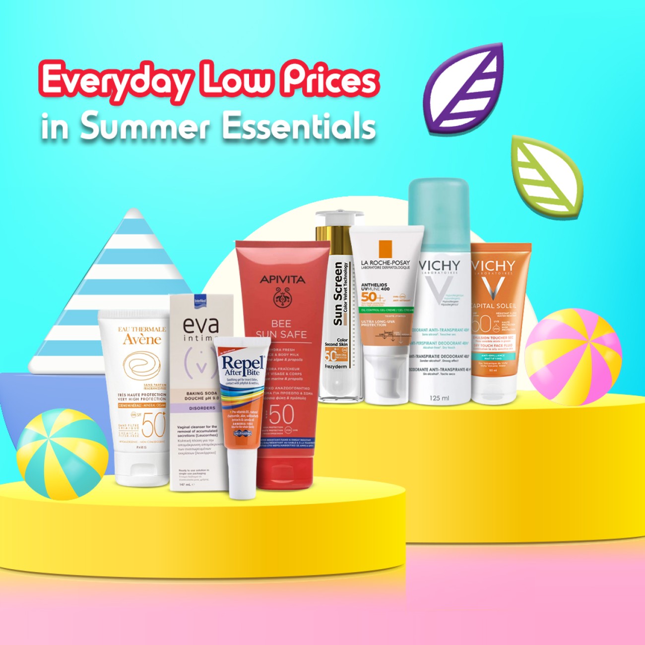 Everyday Low Prices in Summer Essentials!