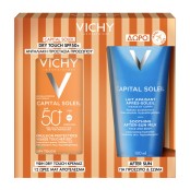 Vichy Promo Box Capital Soleil Dry Touch SPF50+ Αντηλιακή Κρέμα Προσώπ &hellip;