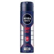 Nivea Men Deo Spray Dry Impact Αποσμητικό Σπρέι Αντιβακτηριδιακό Ανδρι &hellip;