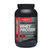 Lamberts Whey Protein Strawberry Πρωτεΐνη Γάλακτος Γεύση Φράουλα 1000g &hellip;