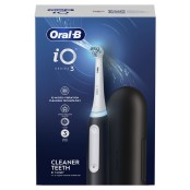 Oral-B iO Series 3 Matt Black Ηλεκτρική Οδοντόβουρτσα Μαύρη με 1 Κεφαλ …