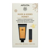 Apivita Promo Box Hugs & Kisses Honey Ενυδάτωση Χεριών & Χειλιών με Κρ …
