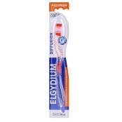 Elgydium Diffusion Soft Οδοντόβουρτσα Μαλακή σε Κόκκινο Χρώμα