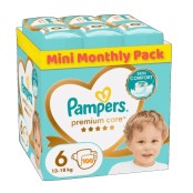 Pampers Premium Care Mini Monthly Pack Πάνες με Αυτοκόλλητo No 6 για 1 …
