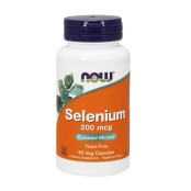 Σελήνιο 200mcg Selenium 200mcg Yeast Free Now 90vcaps