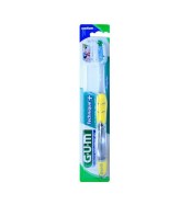 Gum Technique Plus Medium Οδοντόβουρτσα Μέτρια σε Κίτρινο Χρώμα