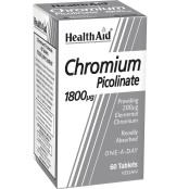 Συμπλήρωμα Διατροφής  Chromium Picolinate (1800mg) Health Aid Tabs 60 &hellip;