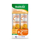 Health Aid Promo Vitamin C1000mg Αναβράζοντα Δισκία Πορτοκάλι & ΔΩΡΟ V &hellip;