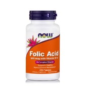 Φολικό Οξύ 800mcg Με Βιταμίνη Β12 Folic Acid 800mcg with Vitamin B12 N &hellip;