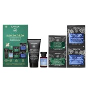Apivita Promo Glow On The Go Σετ Περιποίησης Προσώπου Black Detox Jell &hellip;