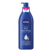 Nivea Body Rich Nourishing Milk Πλούσια Ενυδάτωση για Ξηρές και Πολύ Ξ &hellip;