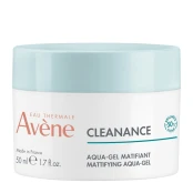 Avene Cleanance Aqua Gel Matifiant Τζελ για Ματ Αποτέλεσμα για Ευαίσθητο Δέρμα με Ατέλειες 50ml