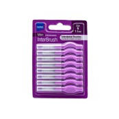 Intermed Ergonomic Mini InterBrush 1,1mm Μωβ Μεσοδόντια Βουρτσάκια 8τμ &hellip;