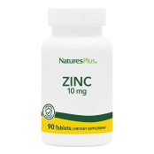 Χηλικός Ψευδάργυρος 10 mg Zinc 10 mg Natures Plus 90 tabs