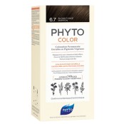 Βαφή Μαλλιών Ξανθό Σκούρο Σοκολατί Phyto Color 6.7 Kit Phyto