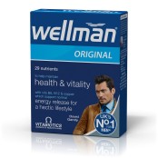 Vitabiotics Ανδρικό Συμπλήρωμα Διατροφής για Τόνωση Wellman Original 3 &hellip;
