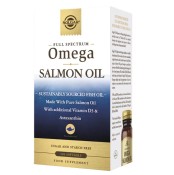 Solgar Full Spectrum Omega Salmon Oil Συμπλήρωμα Διατροφής με Ιχθυέλαι &hellip;
