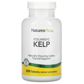 Natures Plus Συμπλήρωμα από  Φύκι Kelp  Φυσική Πηγή Ιωδίου Kelp  300 t &hellip;
