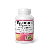 Natural Factors Magnesium Bisglycinate 200mg Δισγλυκινικό Μαγνήσιο 120 &hellip;