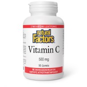 Natural Factors Vitamin C 500 mg plus Bioflavonoids & Rosehips Βιταμίν &hellip;