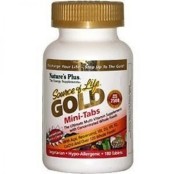 Natures Plus Πολυβιταμίνη Source Of Life Gold Mini-tabs  180 tabs
