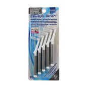 Μεσοδόντια Βουρτσάκια Γκρί Interdental Brushes Μ 1,2mm Unisept Chlorhe &hellip;