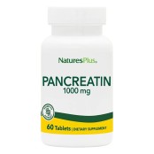 Natures Plus Παγκρεατίνη 1000mg Pancreatin 1000 mg  60 tabs
