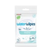 WaterWipes On The Go Υγρά Μαντηλάκια Καθαρισμού 10 Μαντηλάκια