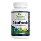 Natural Vitamins Συμπλήρωμα Διατροφής για Υγεία Οστών Osteo Formula 45 &hellip;