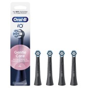 Oral-B iO Gentle Care Black Κεφαλές Βουρτσίσματος  4 τμχ