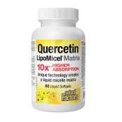 Natural Factors Quercetin Lipomicel Matrix 250mg Φόρμουλα Κουερσετίνης …