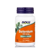 Σελήνιο 100mcg Selenium 100mcg Yeast Free Form Vegeterian Now 100 caps