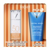 Vichy Promo Box Capital Soleil Anti-Ageing 3-ΣΕ-1 SPF50+ Αντηλιακή Κρέ &hellip;