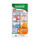 Health Aid Promo Electrolytes Αναβράζοντα Δισκία Φράουλα & ΔΩΡΟ Vitami …