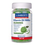 Lamberts Vitamin D3 Gummies 1000iu Ζελεδάκια Βιταμίνης D3 60gummies