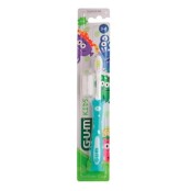 Gum Kids Monsters Παιδική Οδοντόβουρτσα 2+ Ετών σε Μπλε Χρώμα