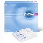 Angelini Pharma Vismed Gel Τζέλ Παρατεταμένης Λίπανσης ματιών 20Χ0.45ml