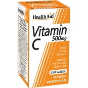 Βιταμίνη C Μασώμενα Δισκία Vitamin C (500mg) Health Aid Tabs 60 Τμχ